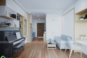 Thiết kế nội thất căn hộ chung cư Green Bay, Mễ Trì – Mr.Mạnh